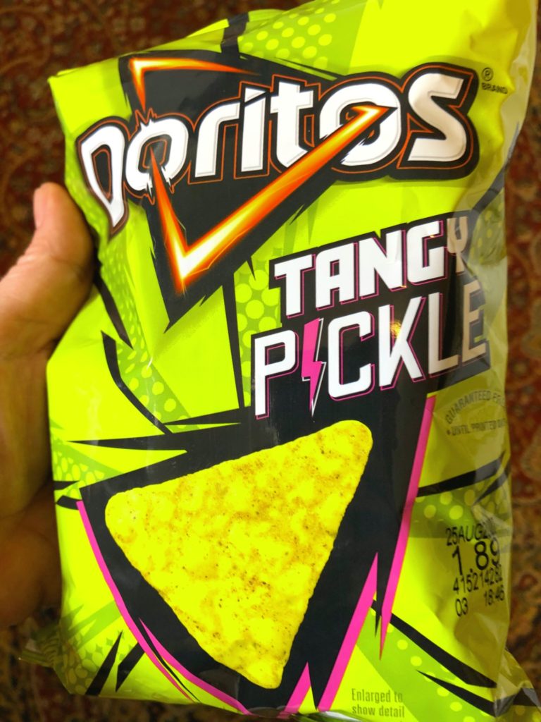 tangy pickle doritos walmart
